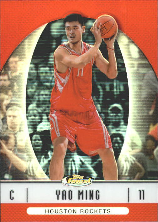 2006-07 Finest Refractors #14 Yao Ming