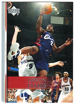 2007-08 Upper Deck #192 LeBron James
