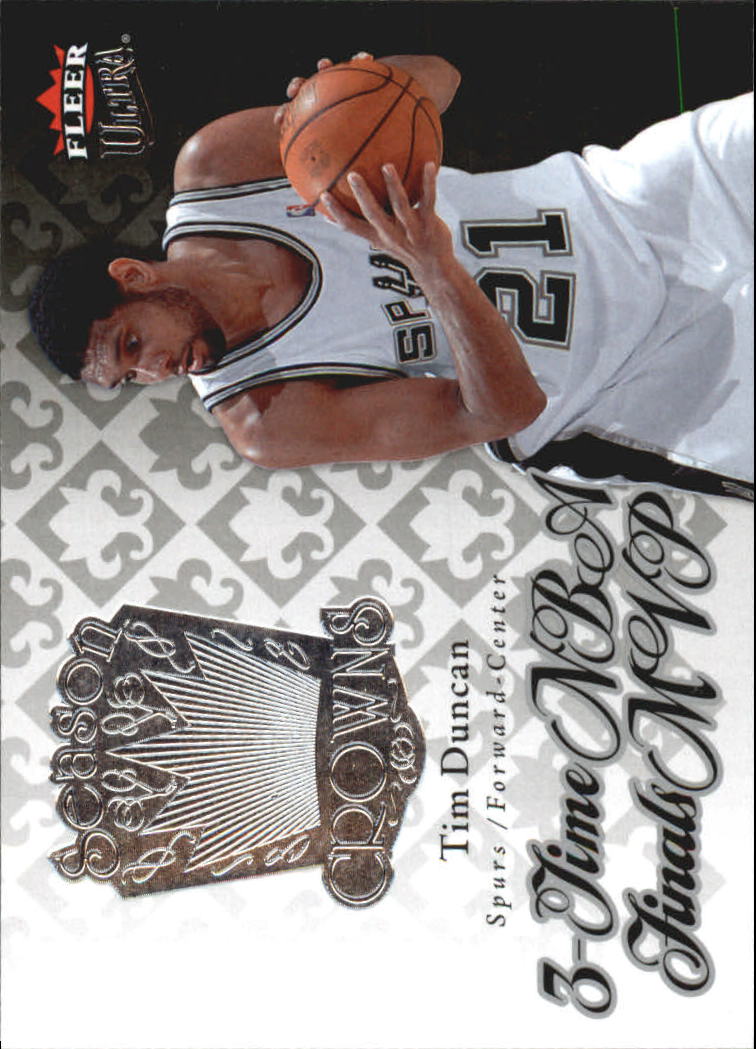 2007-08 Ultra SE Season Crowns #SC1 Tim Duncan