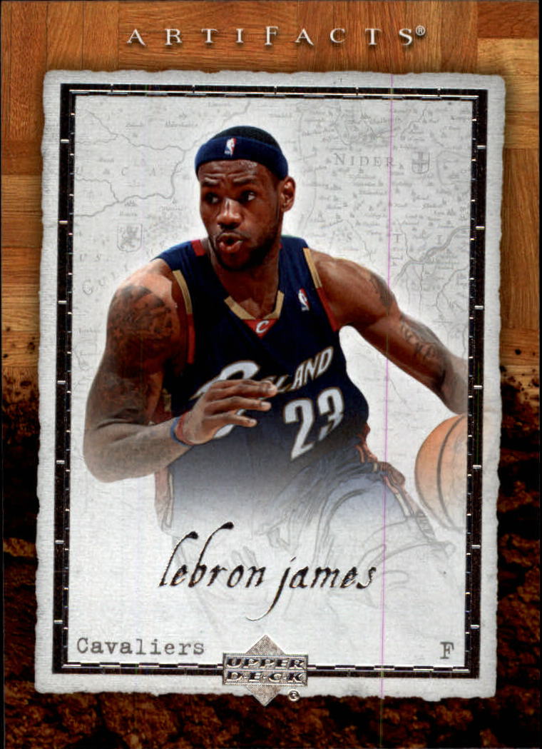 2007-08 Artifacts #16 LeBron James