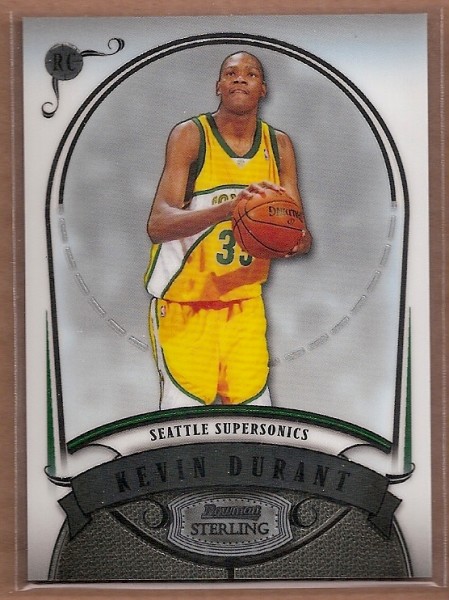 2007-08 Bowman Sterling #KD Kevin Durant RC
