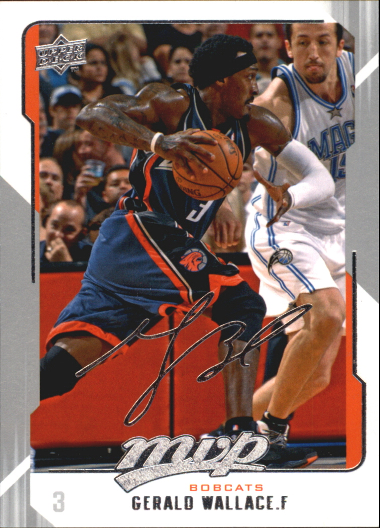 2008-09 Upper Deck MVP Silver Script #17 Gerald Wallace