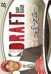 2008-09 Bowman Draft Day Issue Relics Combos Autographs #DDICADR Derrick Rose