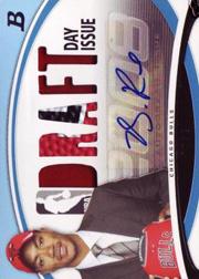 2008-09 Bowman Draft Day Issue Relics Combos Autographs Blue #DDICADR Derrick Rose
