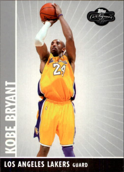 2008-09 Topps Co-Signers #24 Kobe Bryant