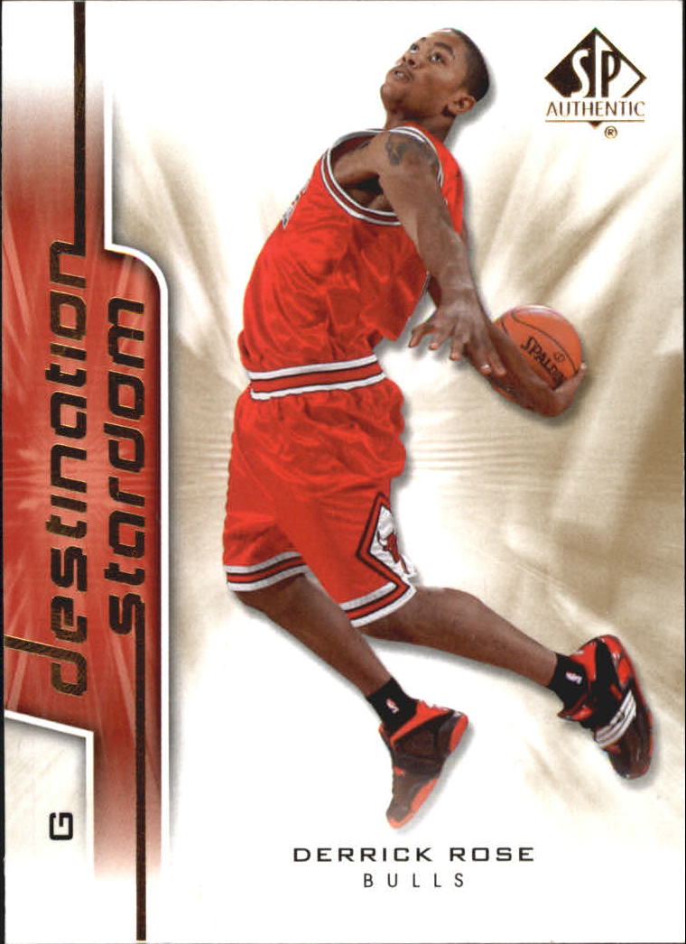 2008-09 SP Authentic Destination Stardom #DS1 Derrick Rose