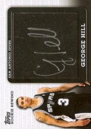 2009-10 Topps Rookie Rewind Jumbo Jersey Autographs #JJAGH George Hill