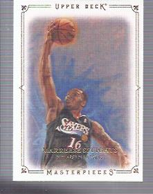 2009-10 Upper Deck Masterpieces #MAMS Marreese Speights