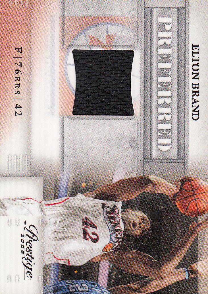 2009-10 Prestige Preferred Materials #7 Elton Brand/250