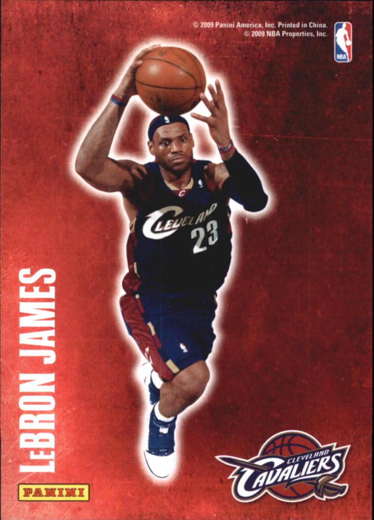 2009-10 Panini Decals #5 LeBron James