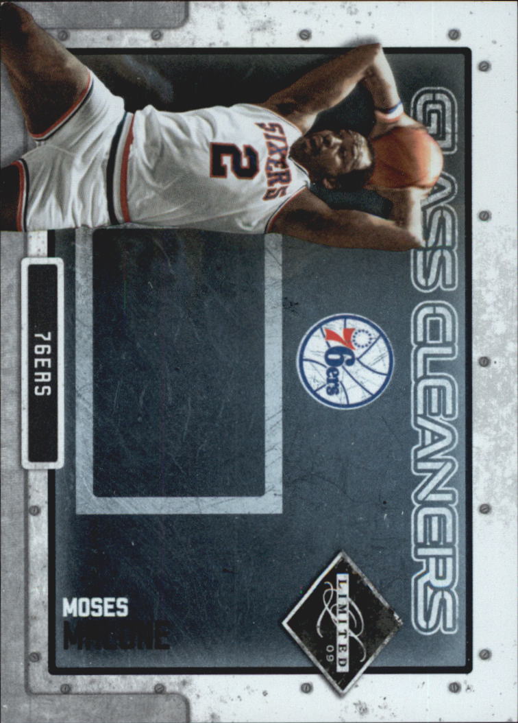2009-10 Limited Glass Cleaners #20 Moses Malone