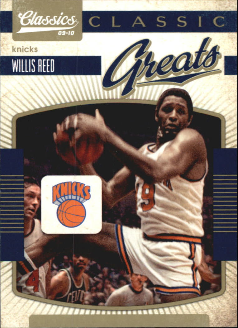 2009-10 (knicks) classics classic greats gold #30 willis reed