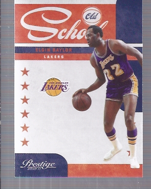 2010-11 Prestige Old School #4 Elgin Baylor