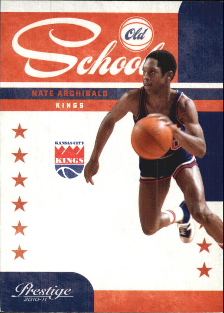 2010-11 prestige old school #12 nate archibald kings