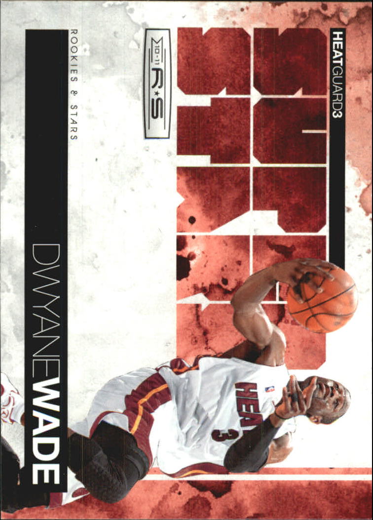 2010-11 Rookies and Stars Superstars #4 Dwyane Wade