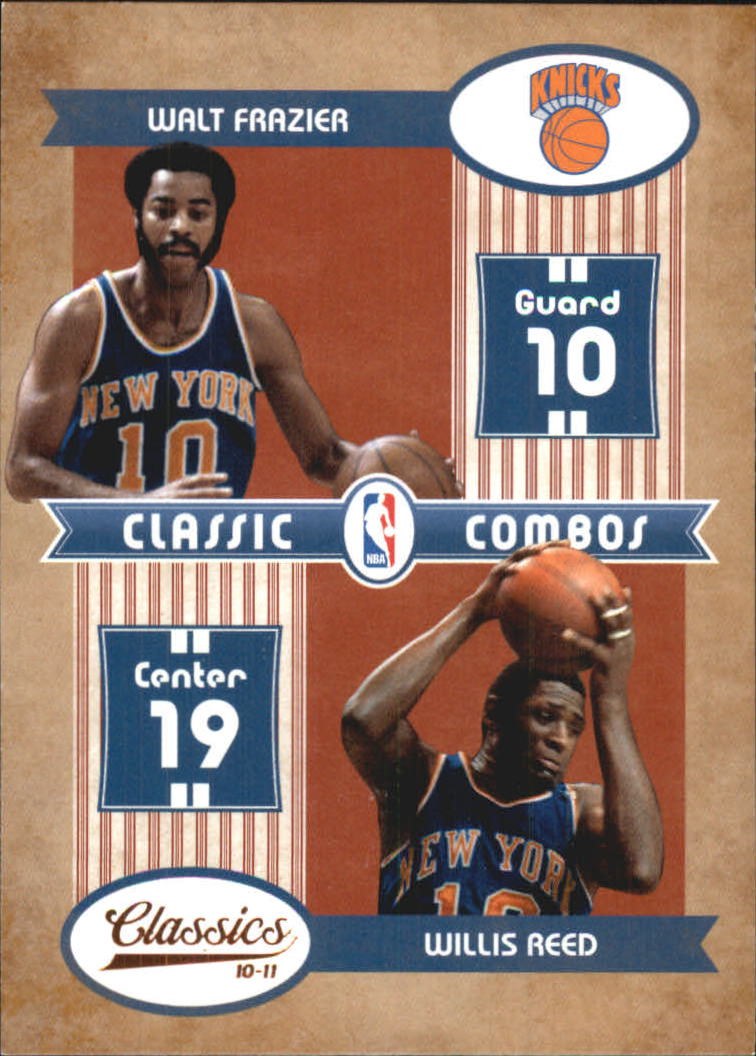 2010-11 Classics Classic Combos #6 Walt Frazier/Willis Reed