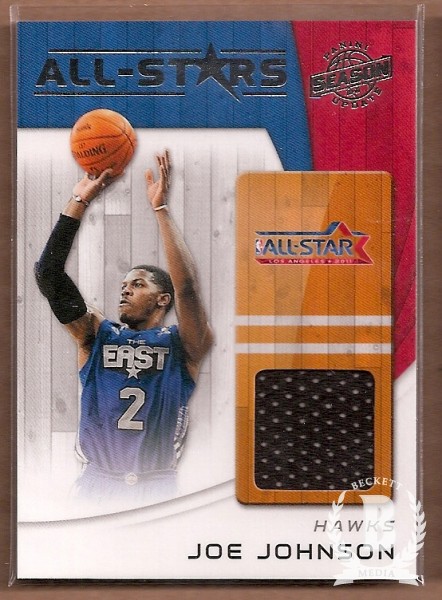 2010-11 Panini Season Update All-Stars Materials #14 Joe Johnson