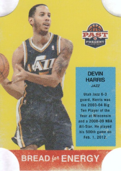 2011-12 Panini Past and Present Bread for Energy #22 Devin Harris