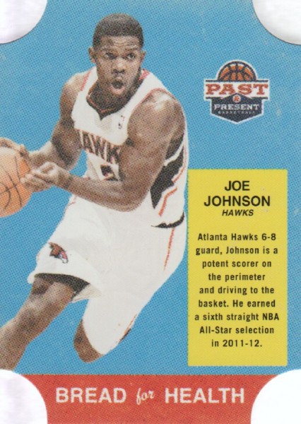 2011-12 Panini Past and Present Bread for Health #33 Joe Johnson