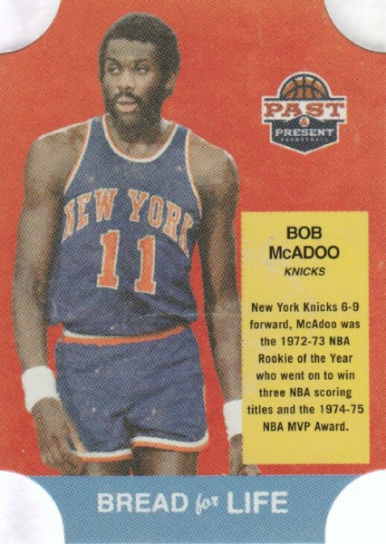 2011-12 Panini Past and Present Bread for Life #24 Bob McAdoo