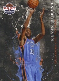 2011-12 Panini Past and Present Raining 3's #7 Kevin Durant