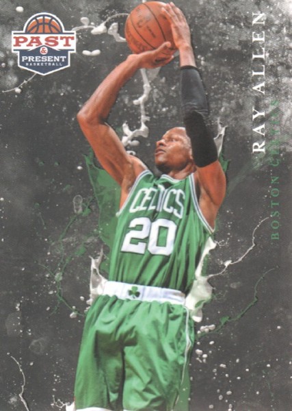 2011-12 Panini Past and Present Raining 3's #13 Ray Allen