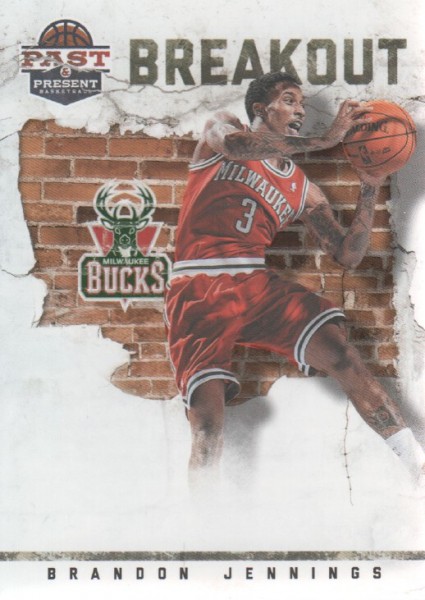 2011-12 Panini Past and Present Breakout #5 Brandon Jennings