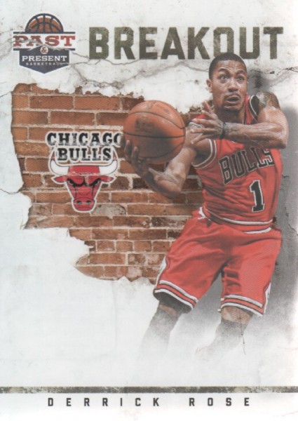 2011-12 Panini Past and Present Breakout #12 Derrick Rose