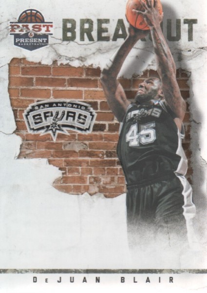 2011-12 Panini Past and Present Breakout #15 DeJuan Blair