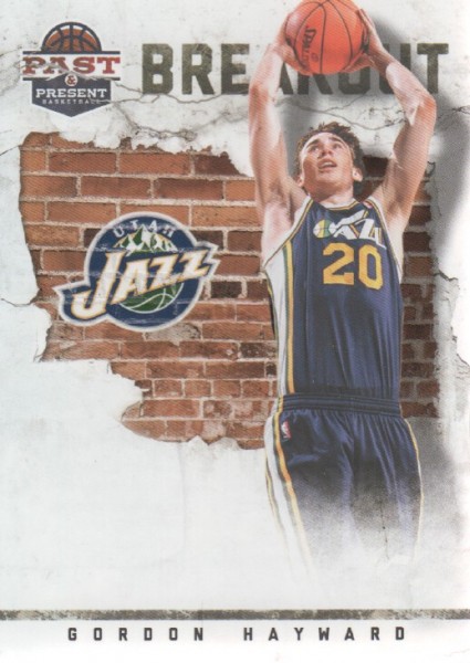 2011-12 Panini Past and Present Breakout #26 Gordon Hayward