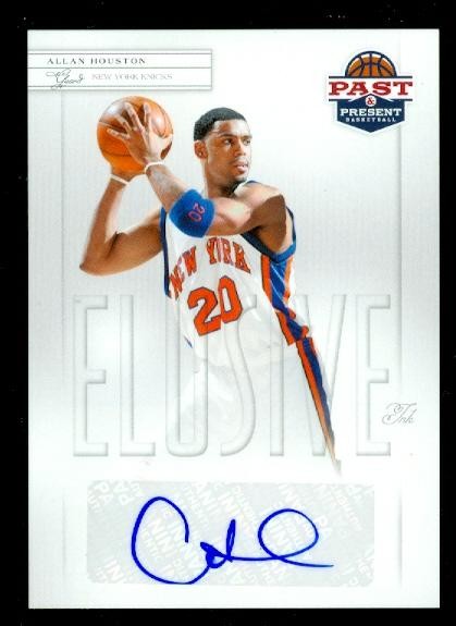 2011-12 Panini Past and Present Elusive Ink Autographs #AH Allan Houston
