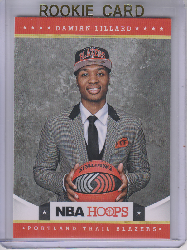 2012-13 Hoops #280 Damian Lillard RC