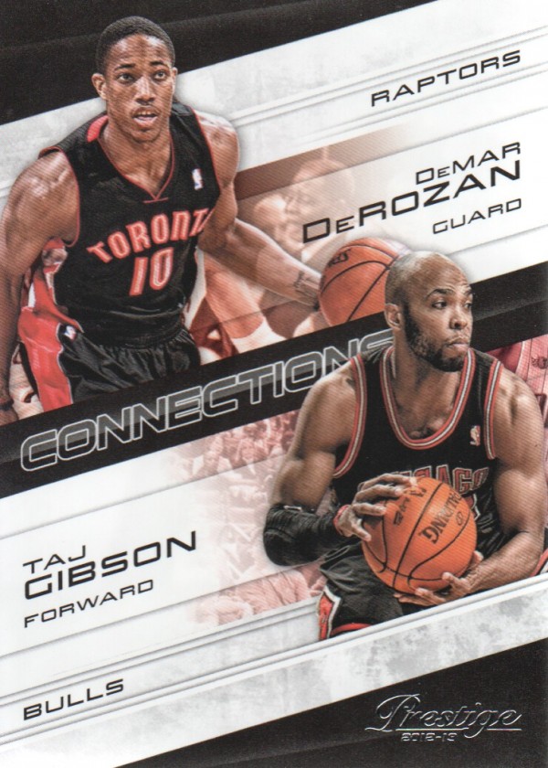 2012-13 Prestige Connections #10 DeMar DeRozan/Taj Gibson