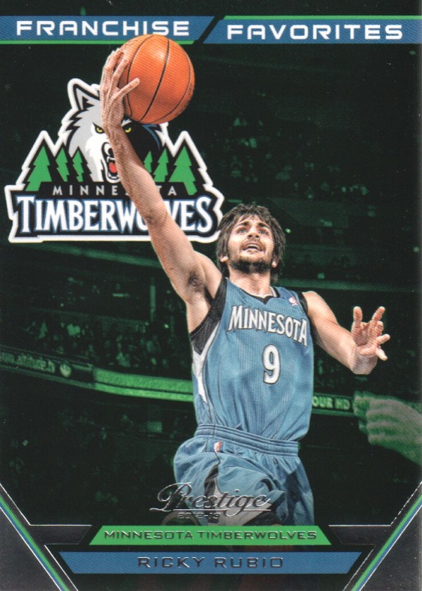 2012-13 Prestige Franchise Favorites #12 Ricky Rubio