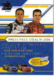 2006 Press Pass Stealth #90 Johnson/Gordon CL