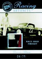 2007 Press Pass Legends Racing Artifacts Firesuit Patch #DOAF Donnie Allison