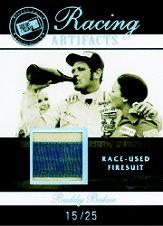 2007 Press Pass Legends Racing Artifacts Firesuit Patch #BBF Buddy Baker