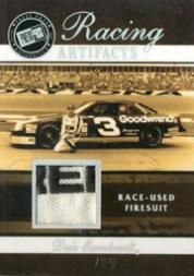2007 Press Pass Legends Racing Artifacts Firesuit Patch #DEF Dale Earnhardt