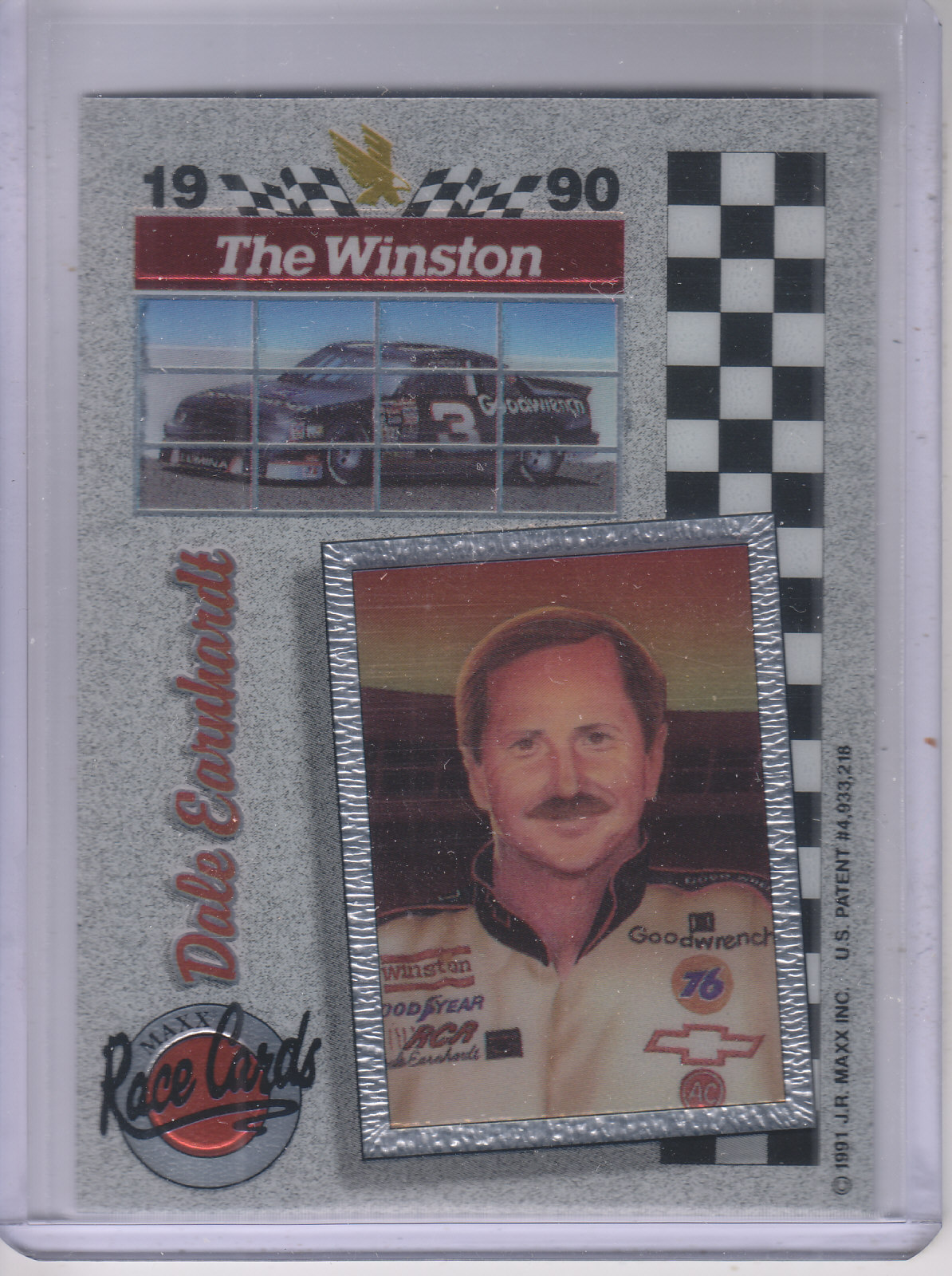 1991 Maxx The Winston Acrylics #5 Dale Earnhardt