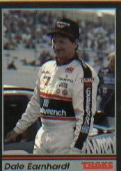 1991 Traks #103B Dale Earnhardt COR/Trademark reads/ than Sports Image, Inc. at racing venues