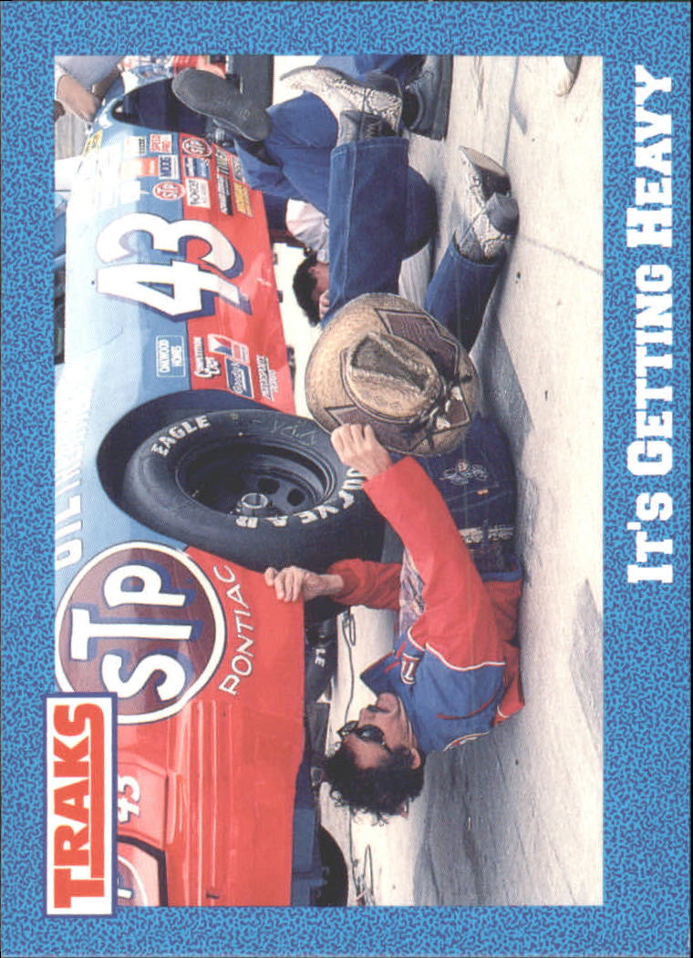 1991 Traks Richard Petty #32 Richard Petty w/Car