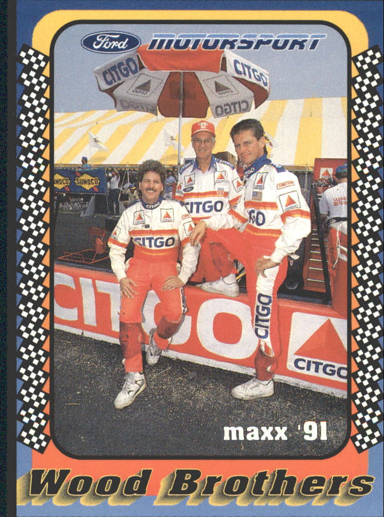 1991 Maxx Motorsport #15 Wood Brothers