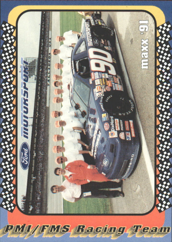 1991 Maxx Motorsport #40 Wally Dallenbach Jr. w/Crew