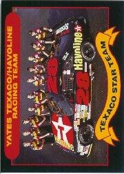 1992 Maxx Texaco Davey Allison #6 Davey Allison's Car w/Crew