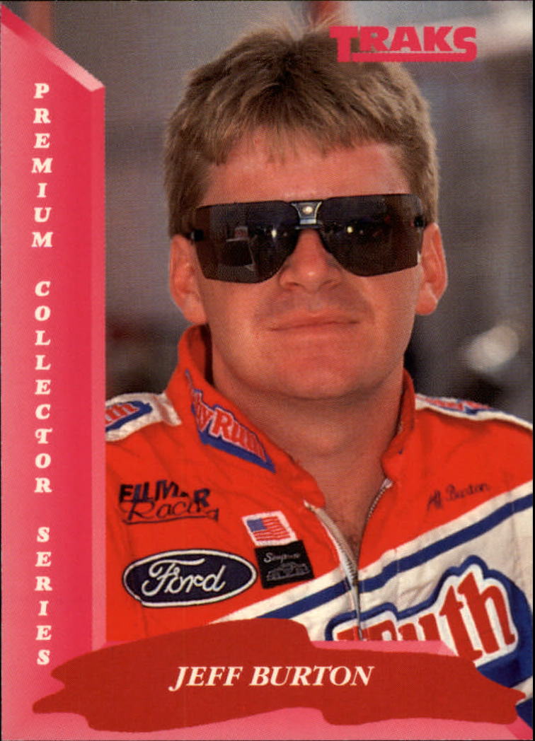 1993 Traks #37 Jeff Burton
