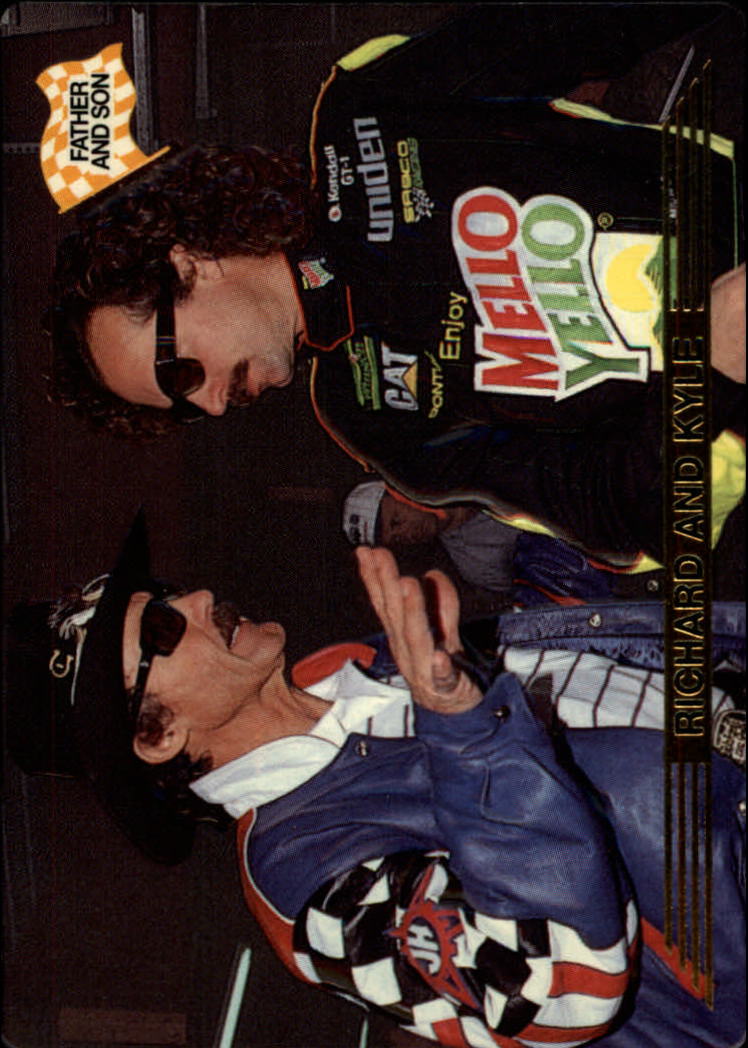 1993 Action Packed #160 Richard Petty/Kyle Petty