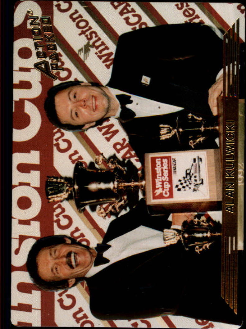 1993 Action Packed Alan Kulwicki #AK3 Alan Kulwicki/Richard Petty