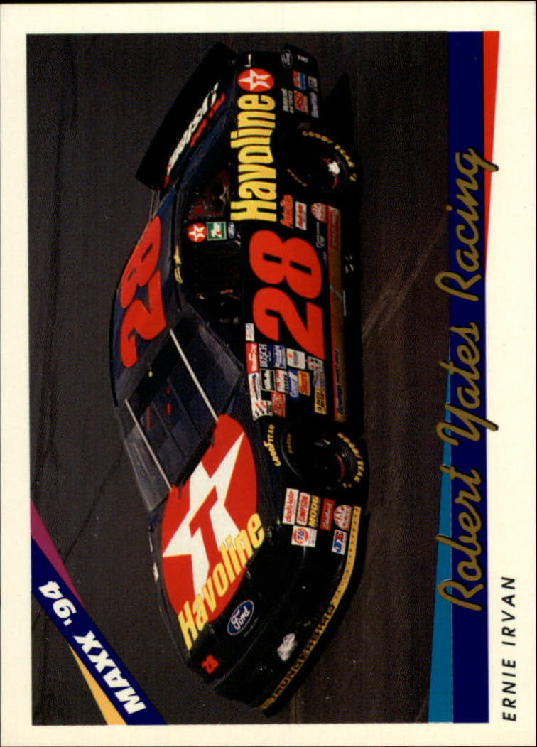 1994 Maxx #48 Ernie Irvan's Car
