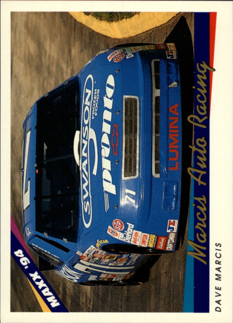 1994 Maxx #62 Dave Marcis' Car