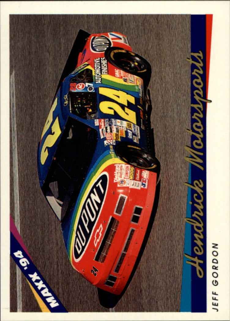 1994 Maxx #65 Jeff Gordon's Car